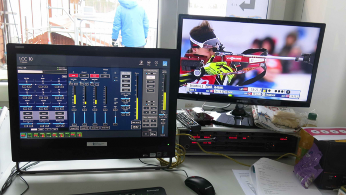 Lawo IP Technologie bei der Biathlon-WM