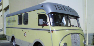 Ü-Wagen von 1957 auf der IBC Ü-Wagen von 1957 auf der IBC