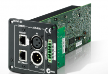 DYNACORD mit OMNEO-Netzwerktechnologie DYNACORD mit OMNEO-Netzwerktechnologie