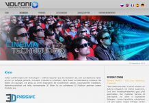 Passives 3D-Vorführsystem von Volfoni Passives 3D-Vorführsystem von Volfoni