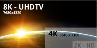 NHK zeigt 8K-Übertragung NHK zeigt 8K-Übertragung