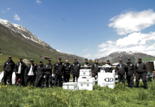 Rekordflug einer Video-Drohne Rekordflug einer Video-Drohne