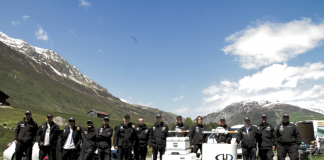 Rekordflug einer Video-Drohne Rekordflug einer Video-Drohne