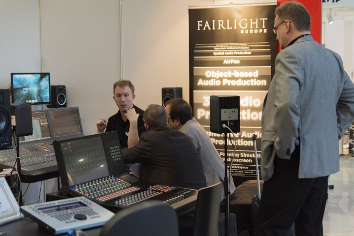 Fairlight stellt 3DAW-Umgebung vor
