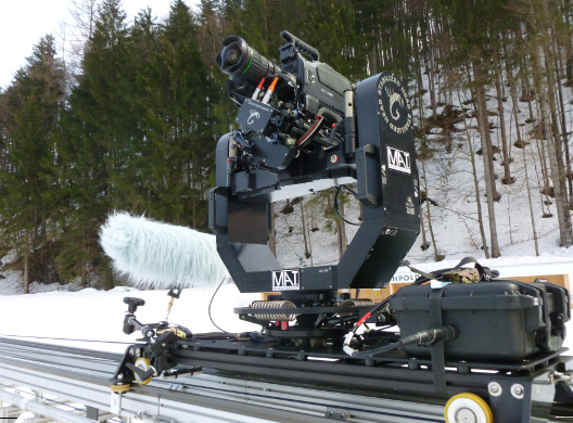stabilisiertes Kamera-Schienensystem