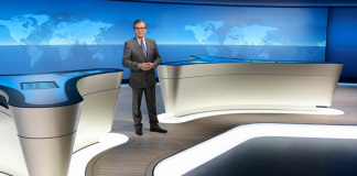 Zu Ostern sendet die Tagesschau aus neuem Studio Zu Ostern sendet die Tagesschau aus neuem Studio