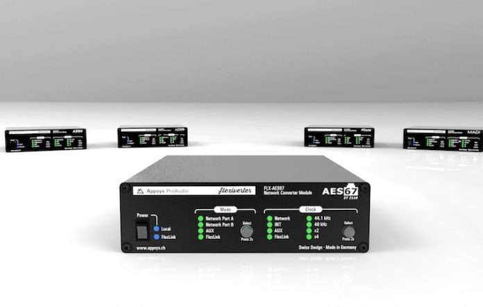 Appsys präsentiert neue flexible Digitalaudio-Konverter