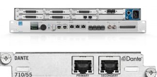 Dante I/O-Option für Lawo Power Core Dante I/O-Option für Lawo Power Core