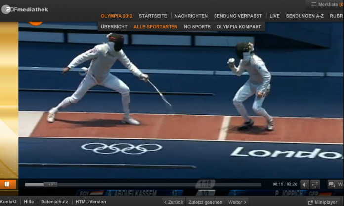 Olympia-Mediathek kommt an