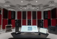 Genelec-Lautsprecher in Morten Lindbergs immersivem Studio Morten Lindbergs immersives Studio mit Smart Active Lautsprechern und Woofer Systemen von Genelec