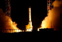 SES-4 erfolgreich gestartet SES-4-Satellit am Start