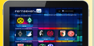 Second Screen App live für die Bundesliga Second Screen App live für die Bundesliga