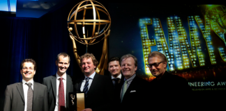 Emmy Engineering Plakette für Lawo Emmy Engineering Plakette für Lawo