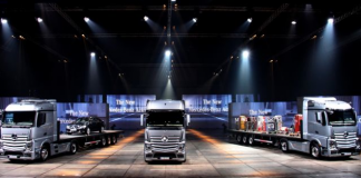 satis&fy setzt Actros in Szene satis&fy setzt Actros in Szene