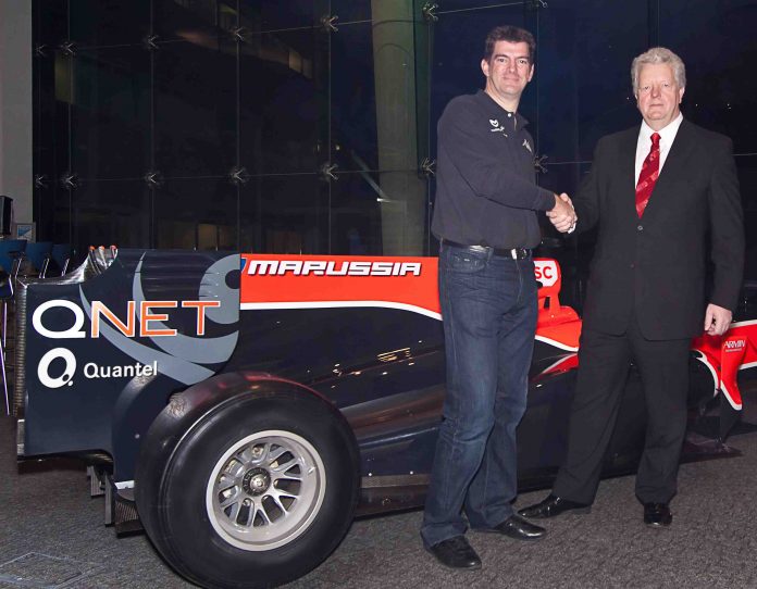 Quantel wird Partner von Formel 1-Team
