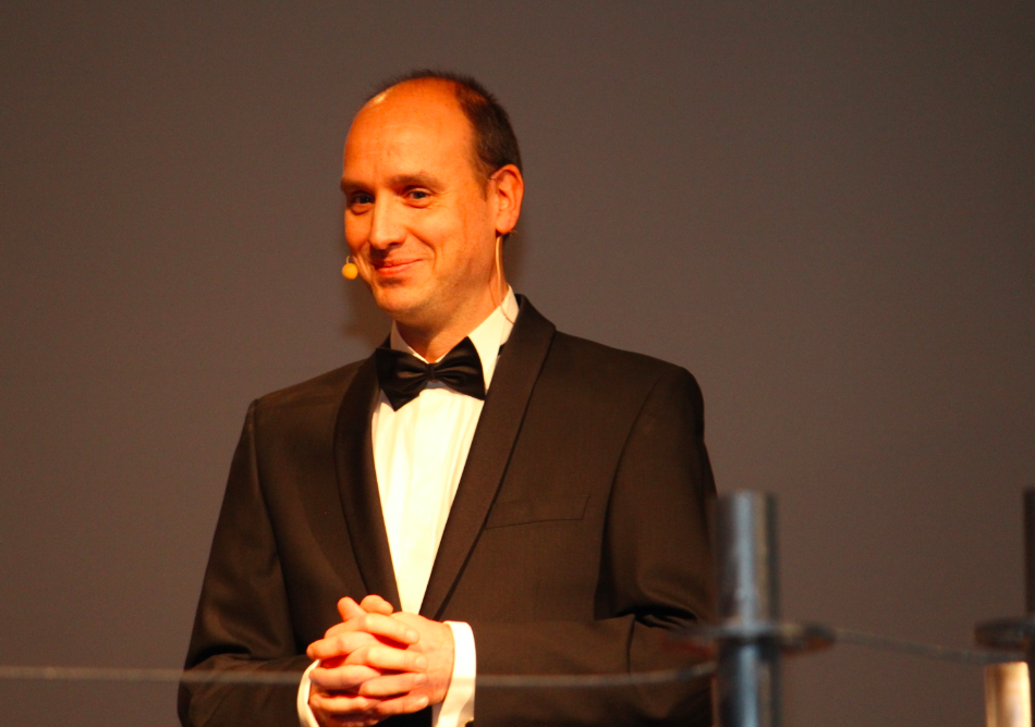 Thomas Riedel freut sich über die vielen Gäste