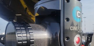 Cineflight mit erster 6K-Cineflex-V14 in Europa Cineflex-V14 / Cineflight