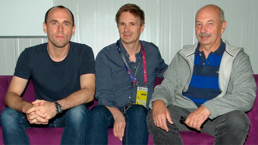 Martin Koerne, Marius Szulc und Pawel Mathia