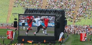 Größter Public-Viewing-Videowand Bayerns Größter Public-Viewing-Videowand Bayerns