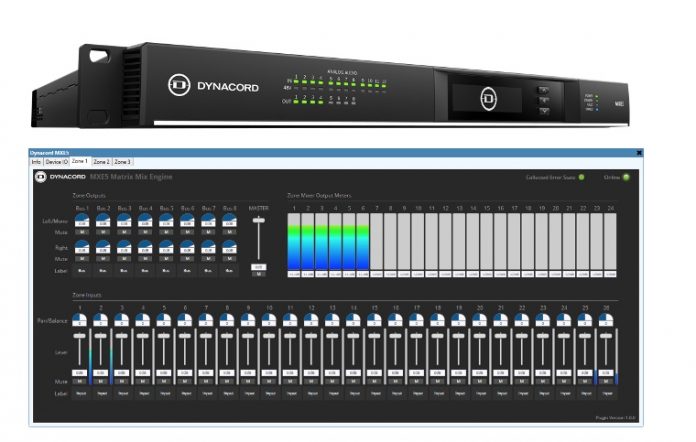 Neue Funktionalitäten für Dynacord’s MXE5