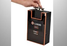 LiveU mit 4K HEVC Pro Card für mobiles Livestreaming LiveU mit 4K HEVC Pro Card für mobiles Livestreaming