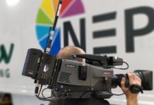 NEP UK mit drahtlosen Super-Slow-Live-Kameras NEP Super-Slow-Motion GV RF Kamera