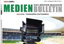 Sonderausgabe Live-Produktion MEDIEN BULLETIN 4/2015