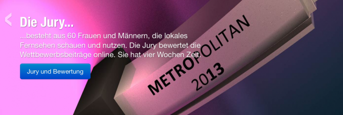 Neues Videoportal für Metropolitan Fernsehpreis