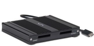 Thunderbolt 3 Kartenleser für zwei SxS PRO X-Medien Thunderbolt 3 Kartenleser für zwei SxS PRO X-Medien