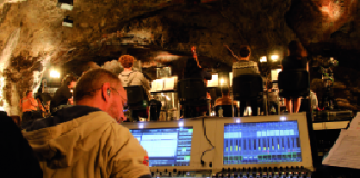 Lawo-Pulte beim Höhlenkonzert Lawo-Pulte beim Höhlenkonzert