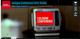 Cologne Conference eröffnet Cologne Conference eröffnet