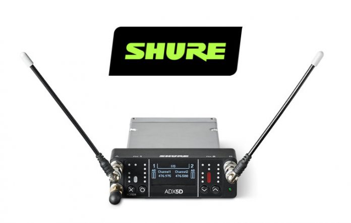 Shure stellt mobilen Zwei-Kanal Kameraempfänger ADX5D vor
