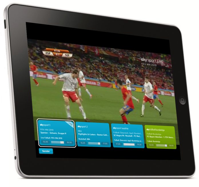 Live Streaming Applikation für iPads