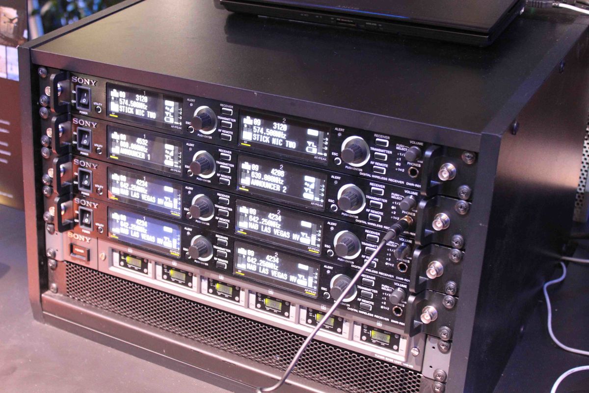 Digitales Microfonsystem von Sony im IFA-Einsatz