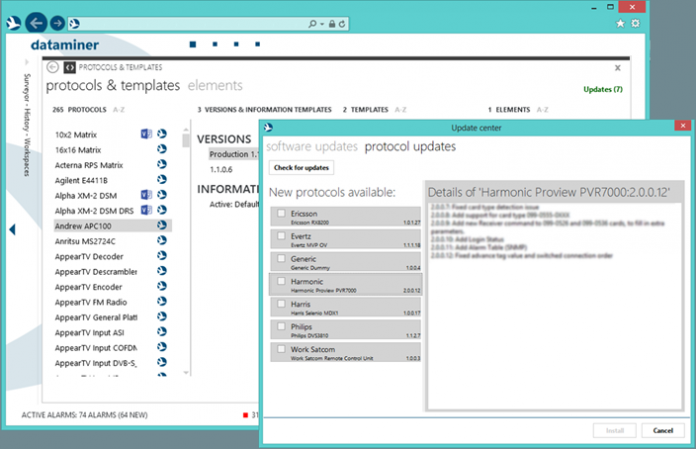DataMiner nun auch als Online Services