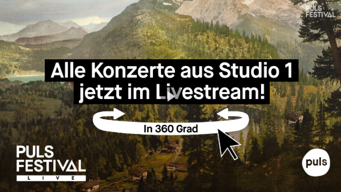 BR sendet 360-Grad-Livestream vom PULS Festival