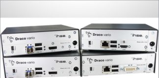 IHSE erweitert einzigartige KVM-Extenderserie Draco ultra für weitere Videostandards IHSE erweitert einzigartige KVM-Extenderserie Draco ultra für weitere Videostandards
