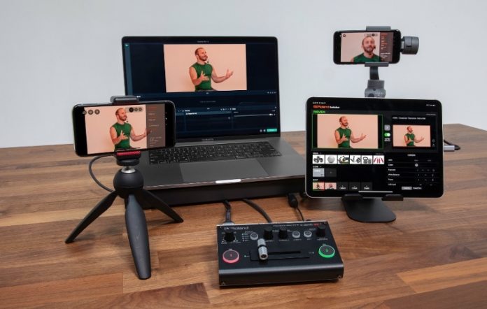 Roland präsentiert HDMI Streaming Video Mixer