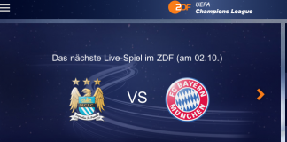 ZDF bittet zur Champions League auf die Web-Tribüne ZDF bittet zur Champions League auf die Web-Tribüne