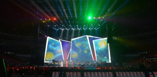 AURUS mischt als FOH CCTV-Event in Peking Stage Tec, Cross-Over-Konzert, Peking