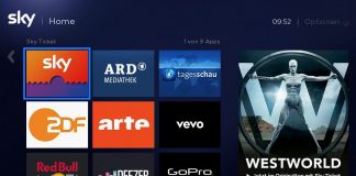 ARD-Mediathek auf Sky TV Box ARD-Mediathek auf Sky TV Box