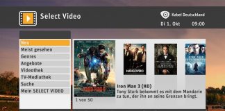 Erweitertes VoD-Angebot auf Select Video Kabel Deutschlands VoD Dienst Select Video