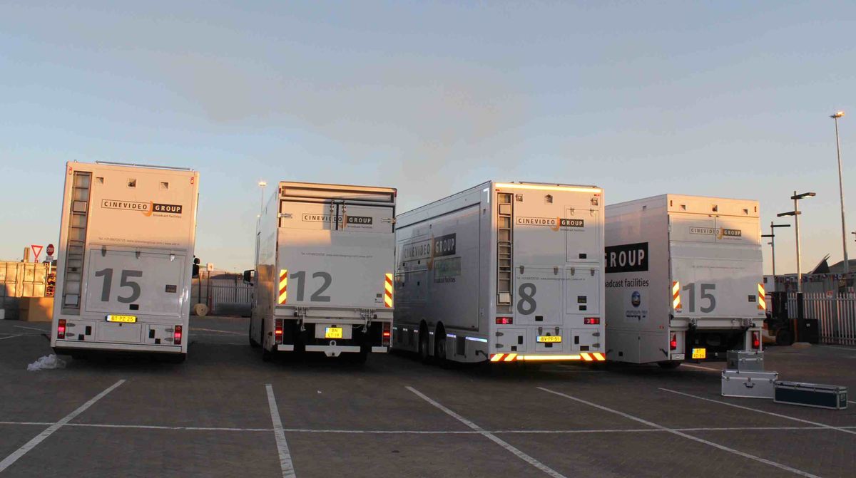 Cinevideo Group Trucks in Johannesburg