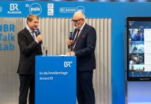 Wilhelm fordert mehr Souveränität für Europa im Digitalen Ulrich Wilhelm (li.) im Gespräch mit Andreas Bönte ©obs/BR Bayerischer Rundfunk