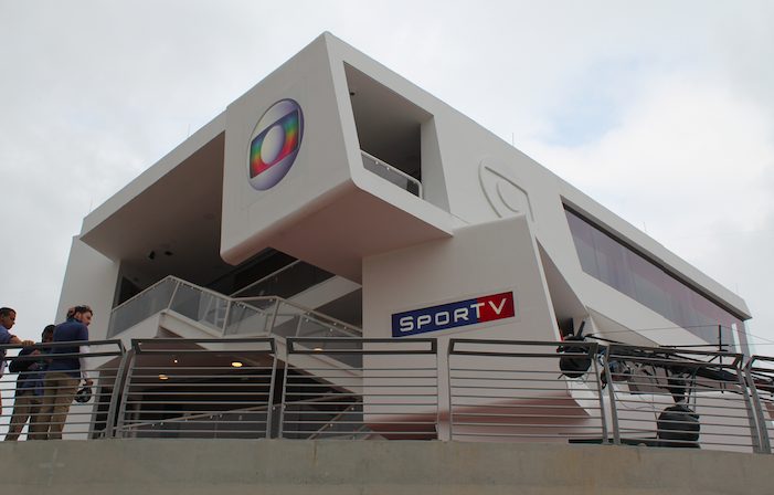 Globo-Studio im Olympic Park von Barra