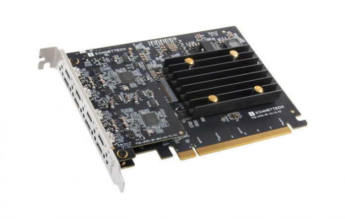 Sonnet stellt 10Gbps USB-C PCIe Adapterkarte vor