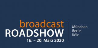 Broadcast Solutions und Media Online auf Broadcast Roadshow Broadcast Solutions Roadshow