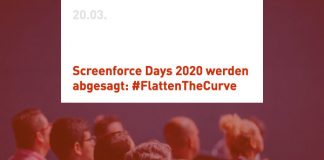 Absage der Screenforce Days 2020 Absage_Screenforcedays 2020