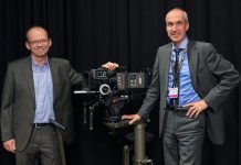 ARRI unterstützt internationale Konferenz der Filmhochschulen Michael Koppetz, ARRI und Prof. Peter Slansky, HFF