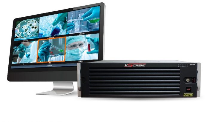 Evertz päsentiert Serverplattform vScribe